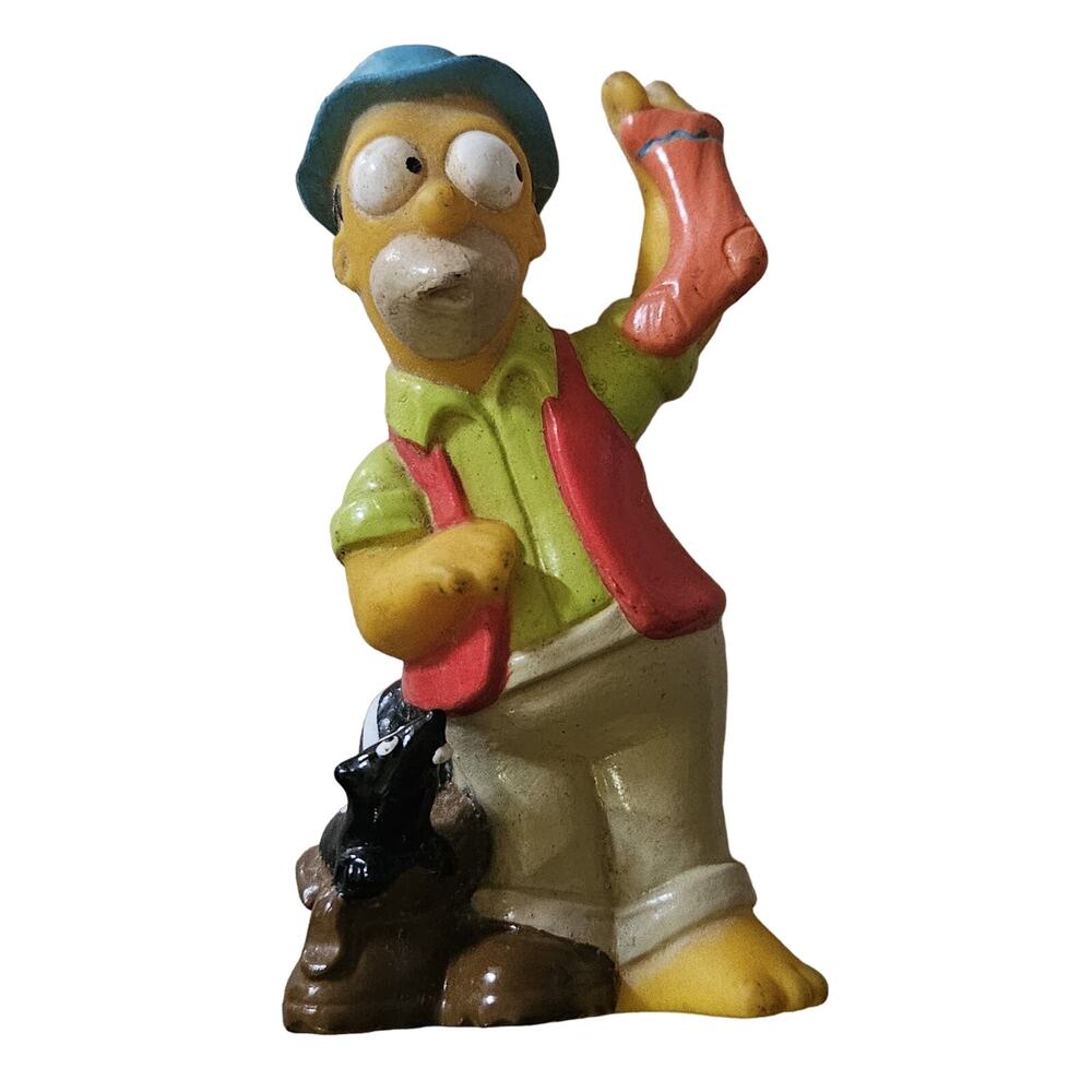 1990 Burger King Simpsons Figurine Homer